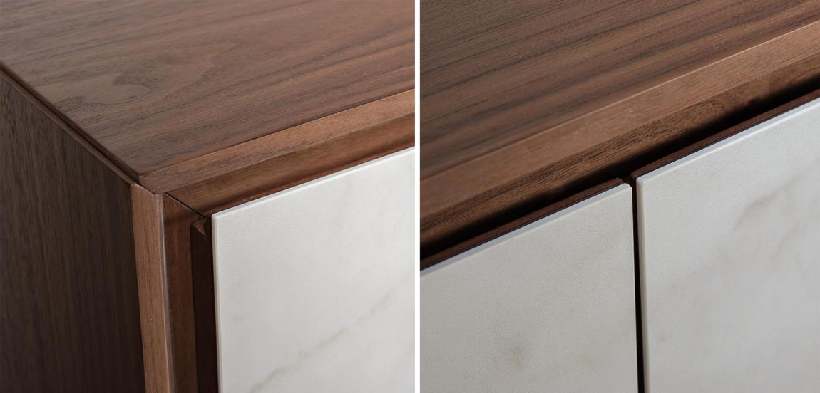 TV-тумба с керамическим фасадом Chavez TV Stand