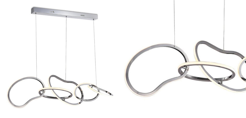 Unfolded Hanging RING Silver