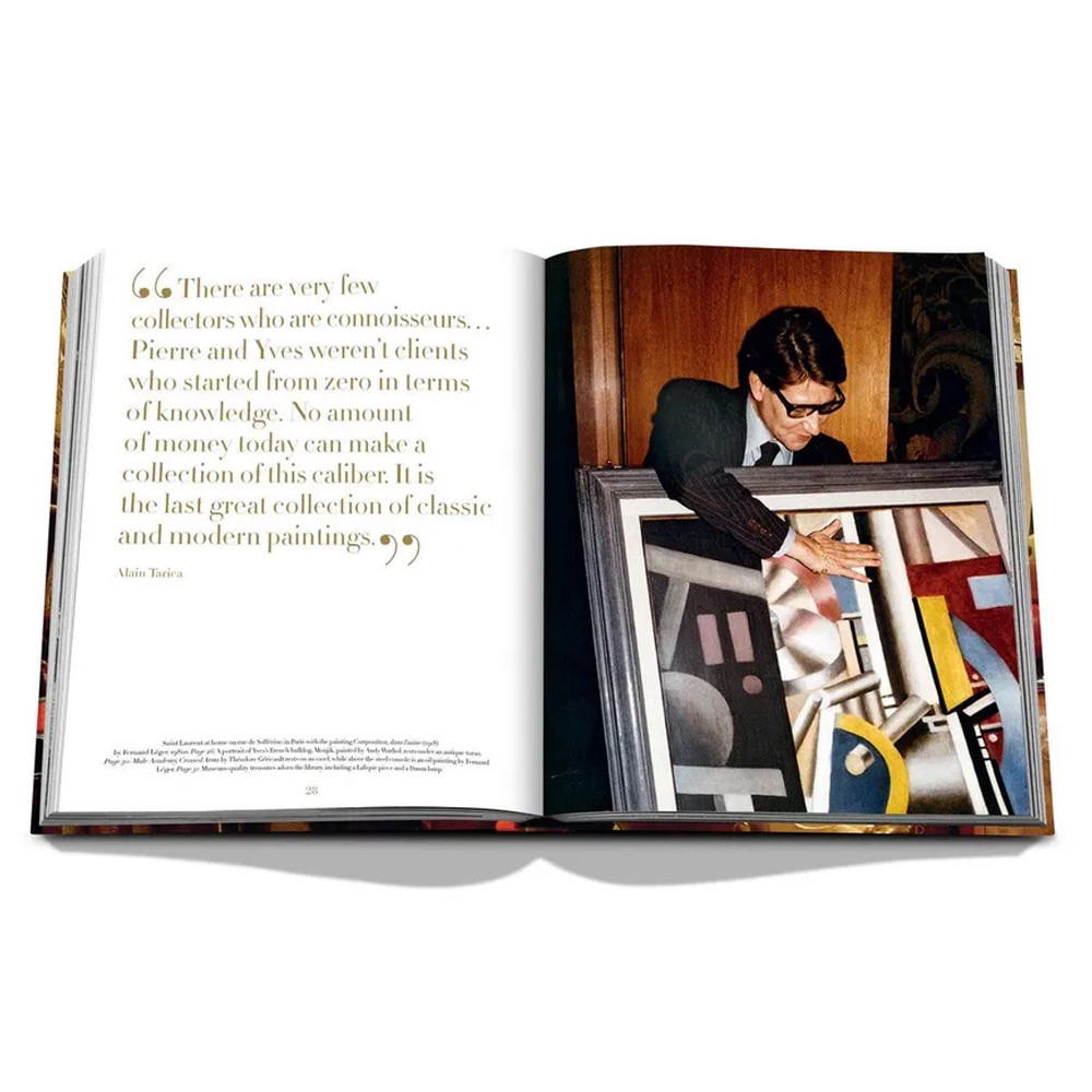 Yves Saint Laurent at Home
