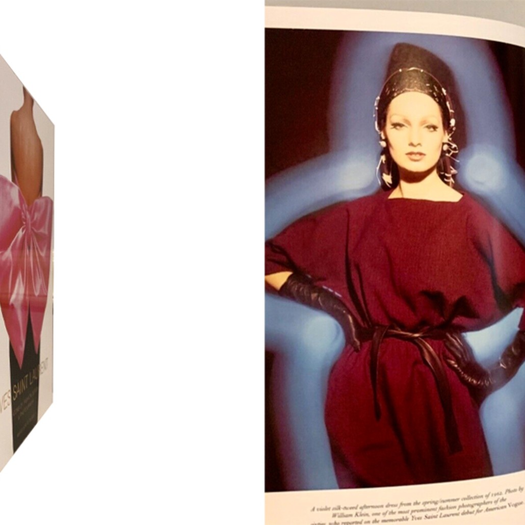 YVES SAINT LAURENT ICONS OF FASHION DESIGN & PHOTOGRAPHY By Marguerite Duras