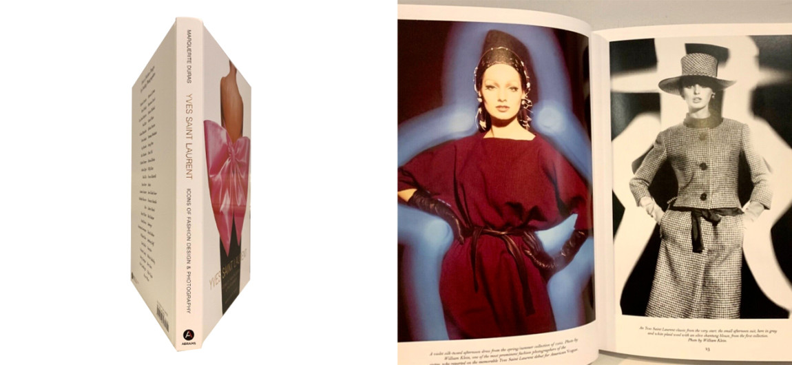 YVES SAINT LAURENT ICONS OF FASHION DESIGN & PHOTOGRAPHY By Marguerite Duras