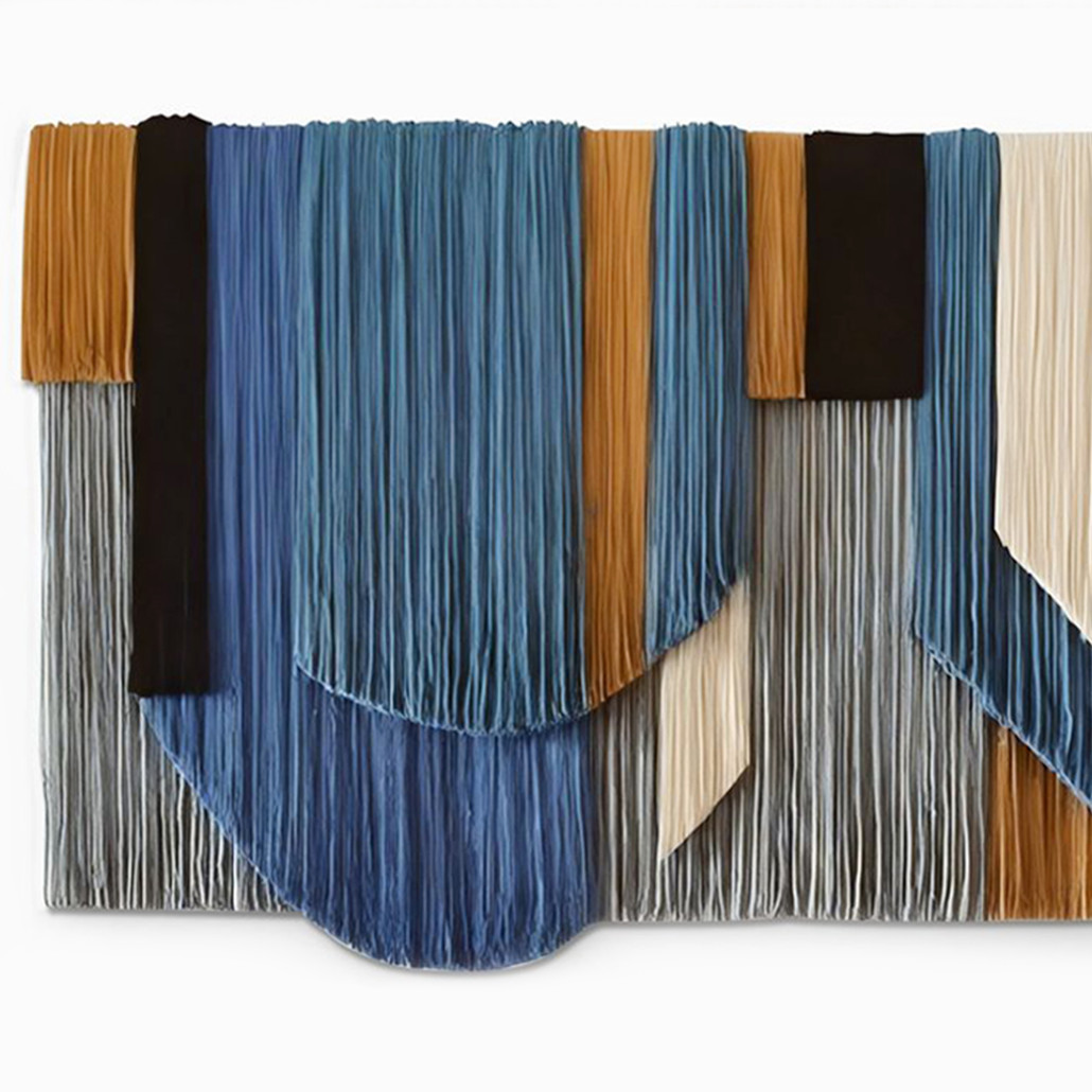 Абстрактное Панно из нитей Thread panel Abstraction II