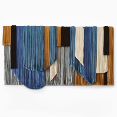 Абстрактное Панно из нитей Thread panel Abstraction II