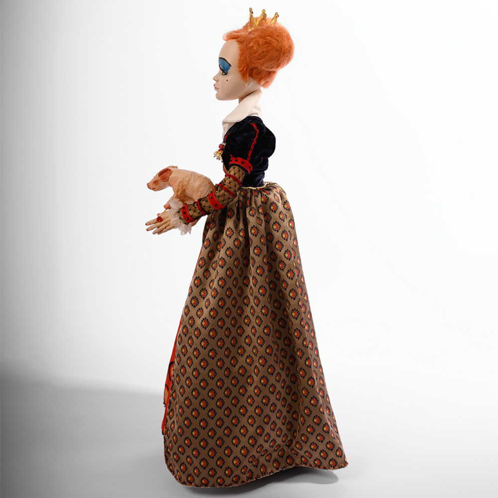 Авторская кукла Красная Королева Iracebeth of Crims
