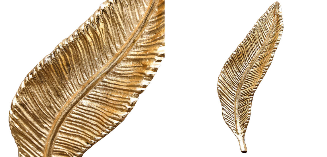 Аксессуар Gold Oblong Leaf