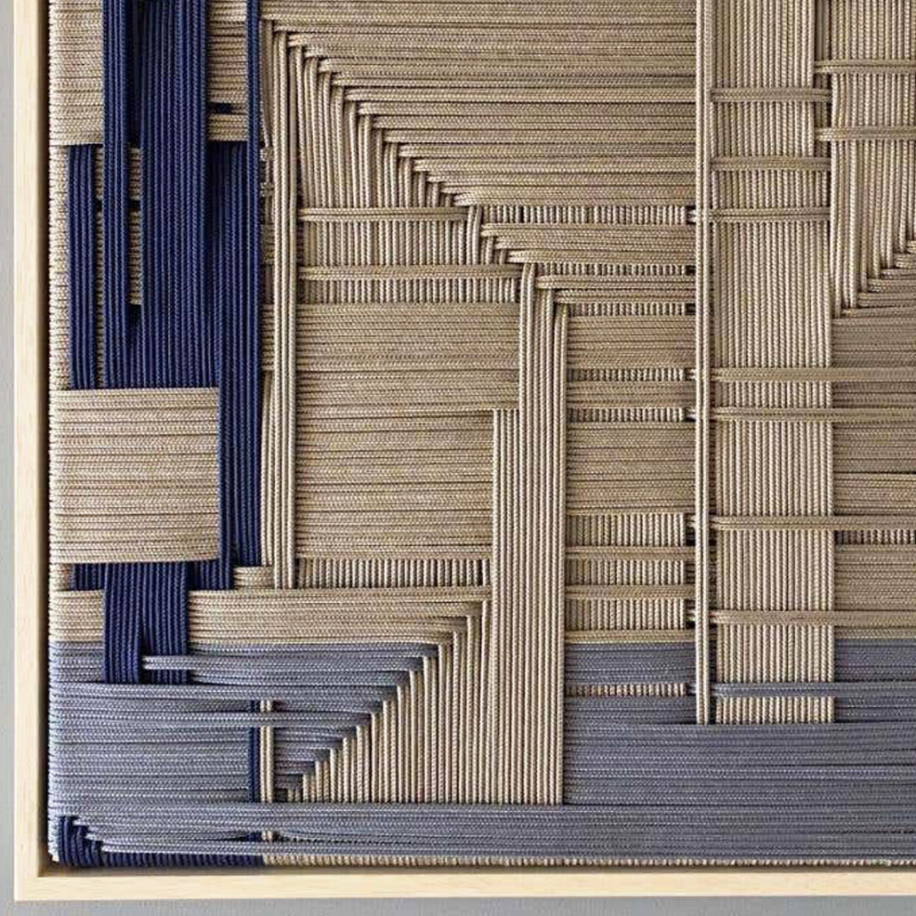 Аксессуар Геометрическая абстракция Figurative Beige Wall Hangings