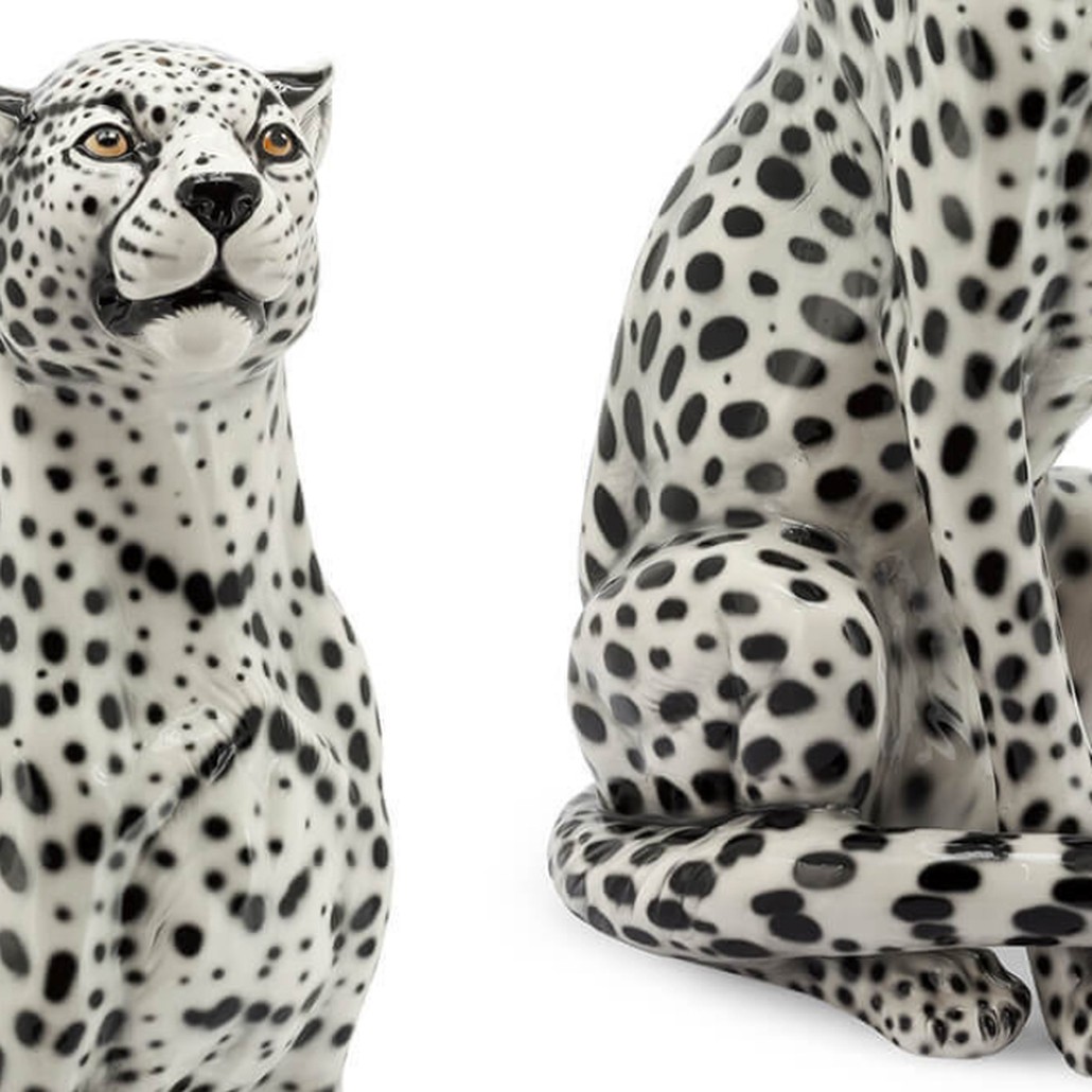 Аксессуар Гепард Abhika CHEETAH black and white