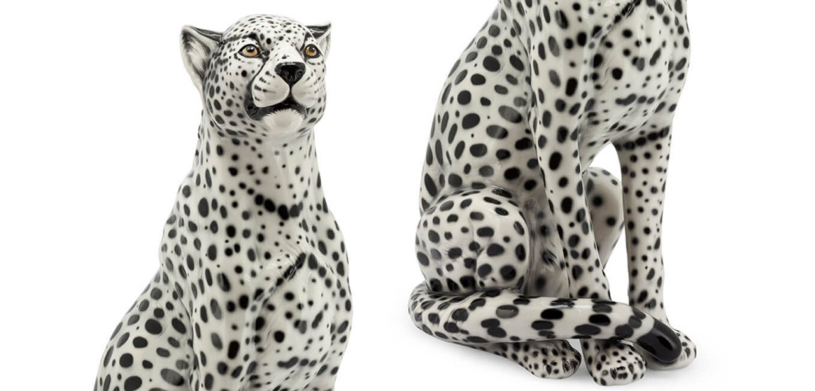 Аксессуар Гепард Abhika CHEETAH black and white