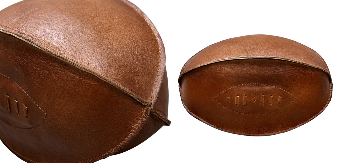 Аксессуар мяч для регби Leather Rugby Ball