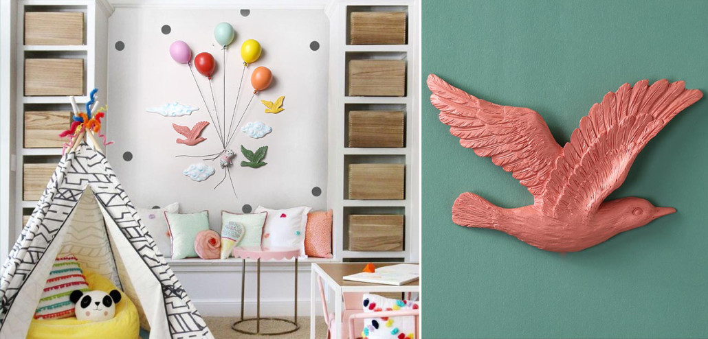 Аксессуар на стену Kitten on Balloon