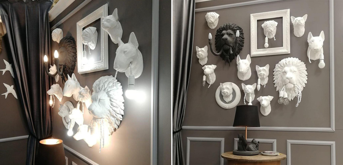 Аксессуар на стену Бультерьер