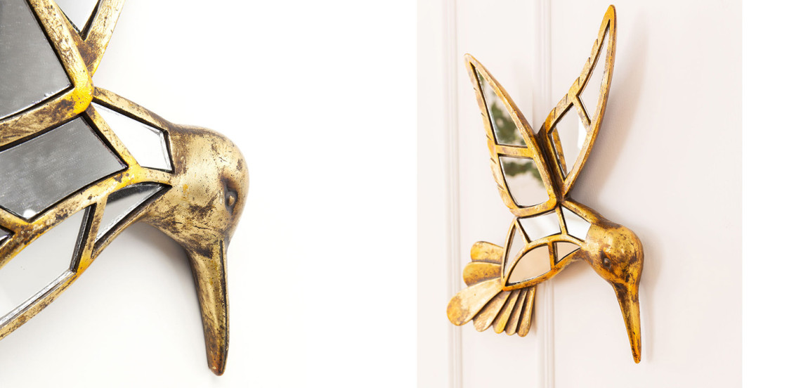 Аксессуар на стену Зеркальный колибри