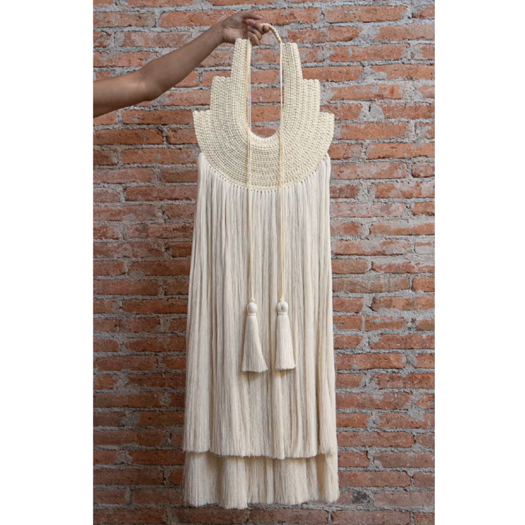 Аксессуар настенный в Эко стиле Белый wall decor White dress