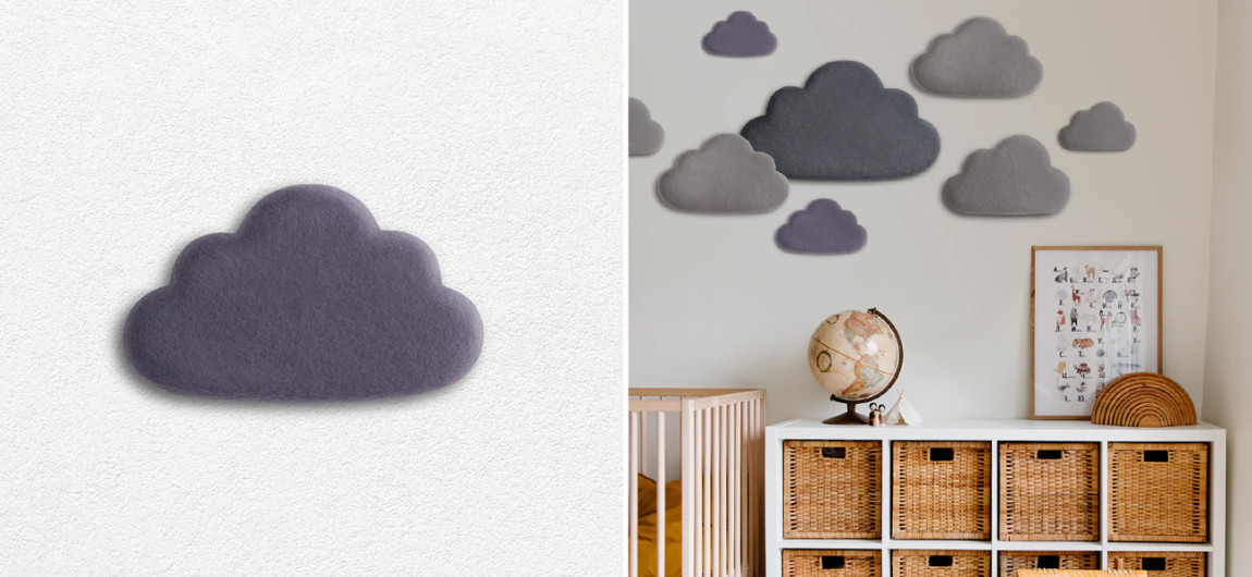 Акустические панели на стену KATSU Набор "Облака"