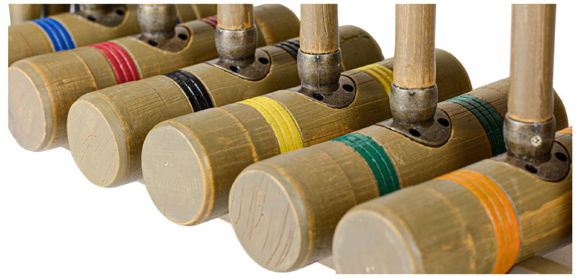 Антикварный Ретро-набор для игры в Крокет США