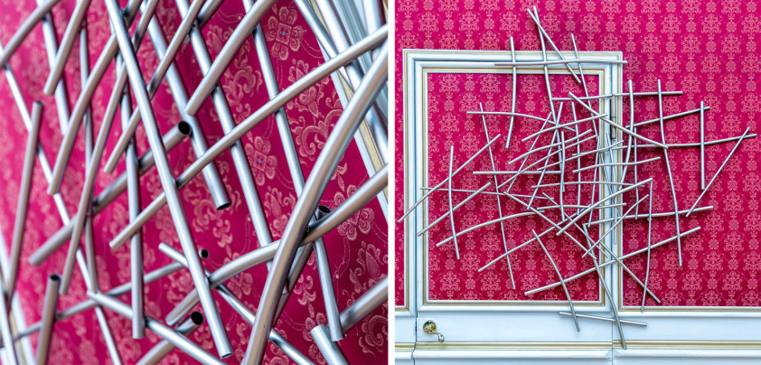 Арт-объект Metal Pipe Connection