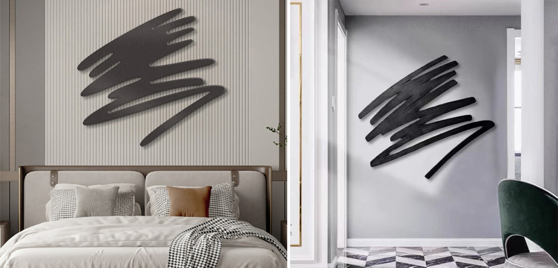 Арт-объект на стену Неопределенная Линия Undefined Line Art 1