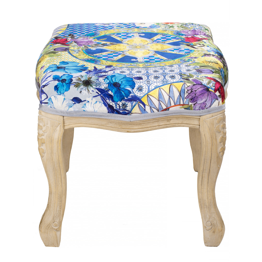 Банкетка French Seating romance of flowers