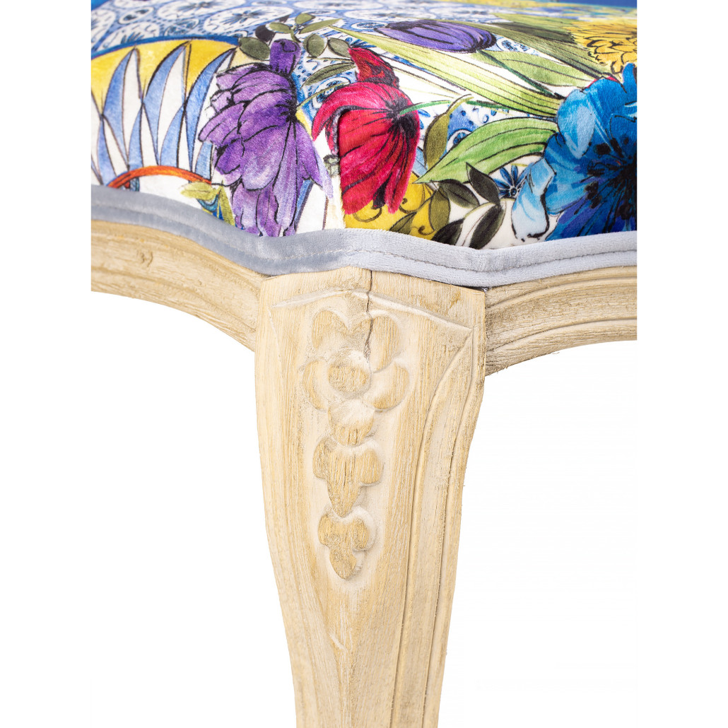 Банкетка French Seating romance of flowers