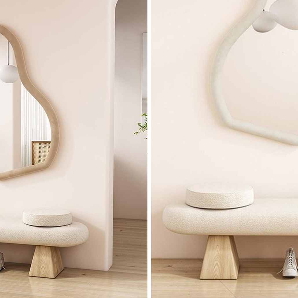 Банкетка Hollie Wooden Forms Bench
