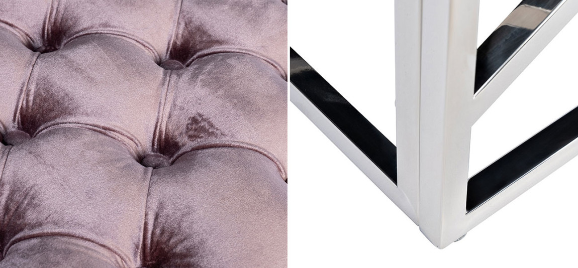 Банкетка Marietas DARK PINK