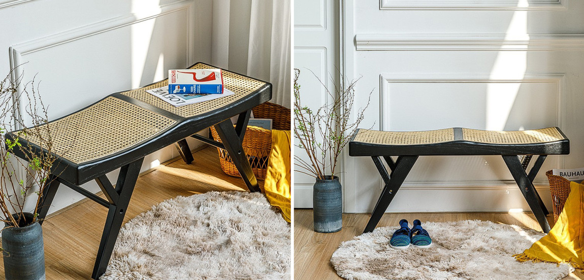 Банкетка Rattan Comfortable Bedend Stool