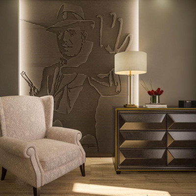 Барельеф AL CAPONE