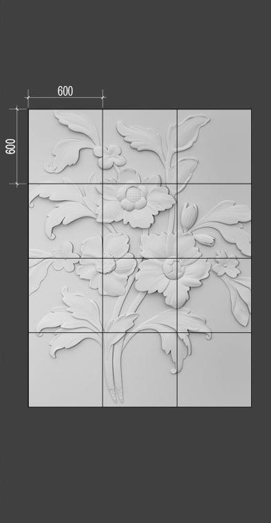 Барельеф BOUQUET