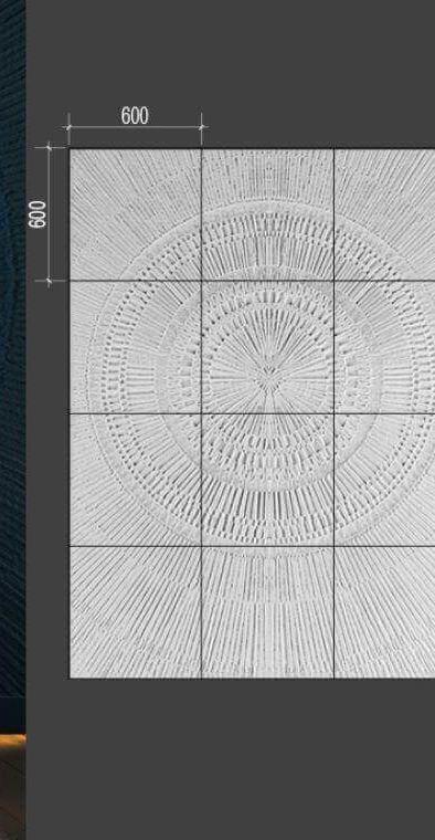 Барельеф CLOCK