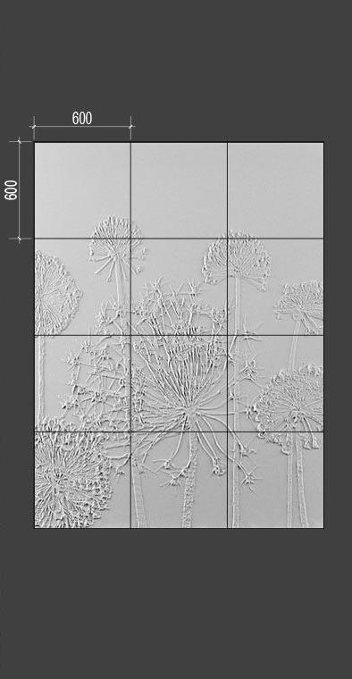 Барельеф DANDELIONS