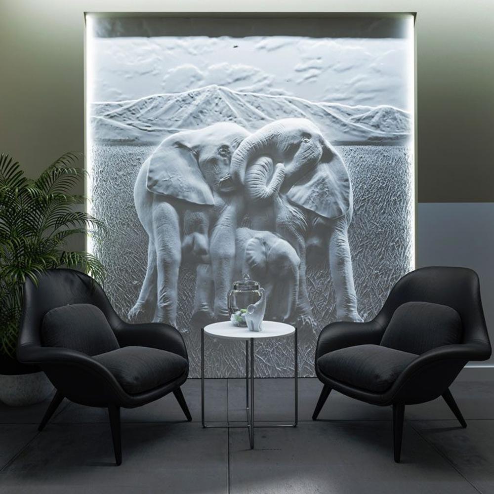 Барельеф ELEPHANTS