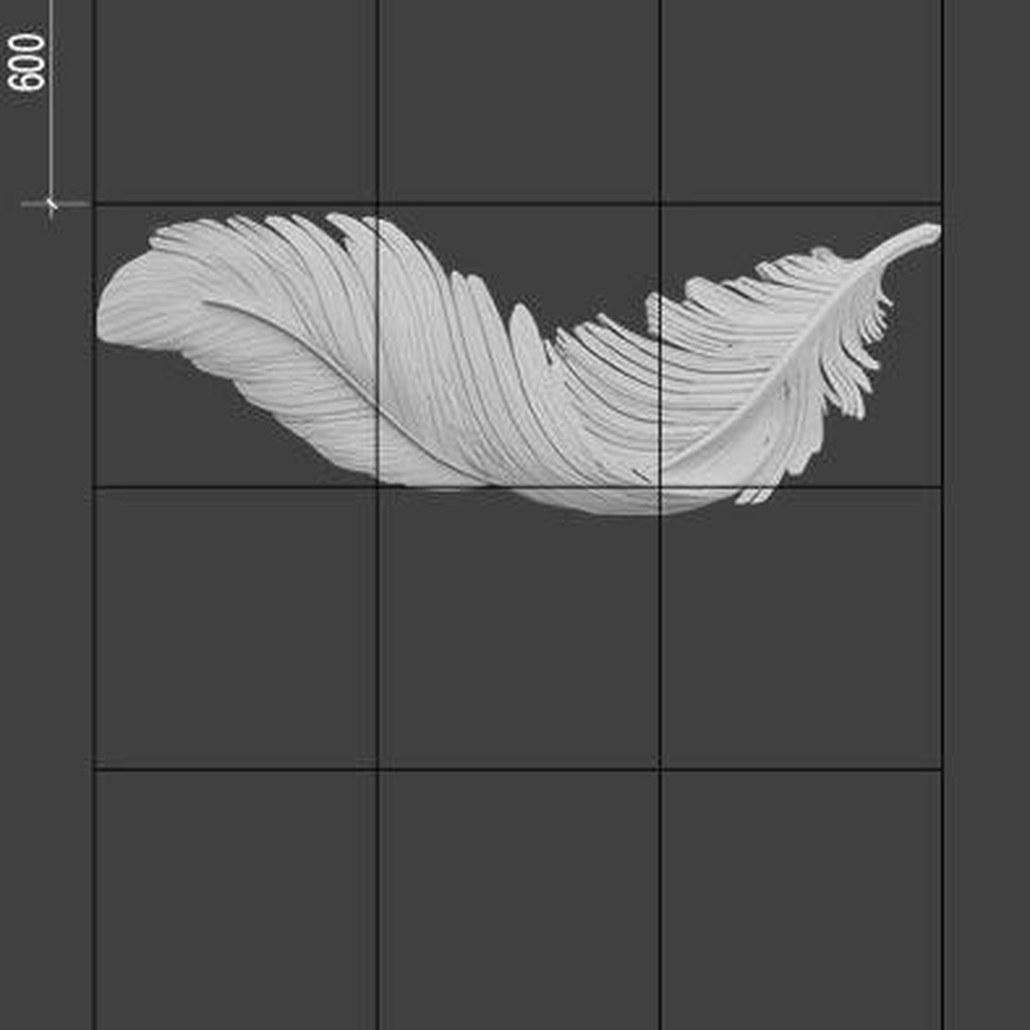 Барельеф FEATHER