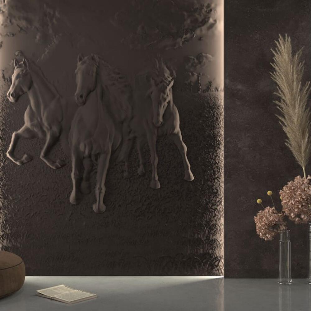 Барельеф HORSES