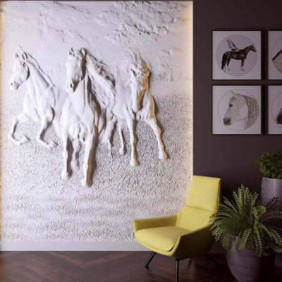 Барельеф HORSES