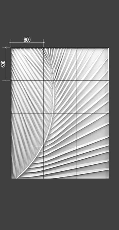 Барельеф LEAF