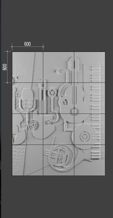 Барельеф ORCHESTRA