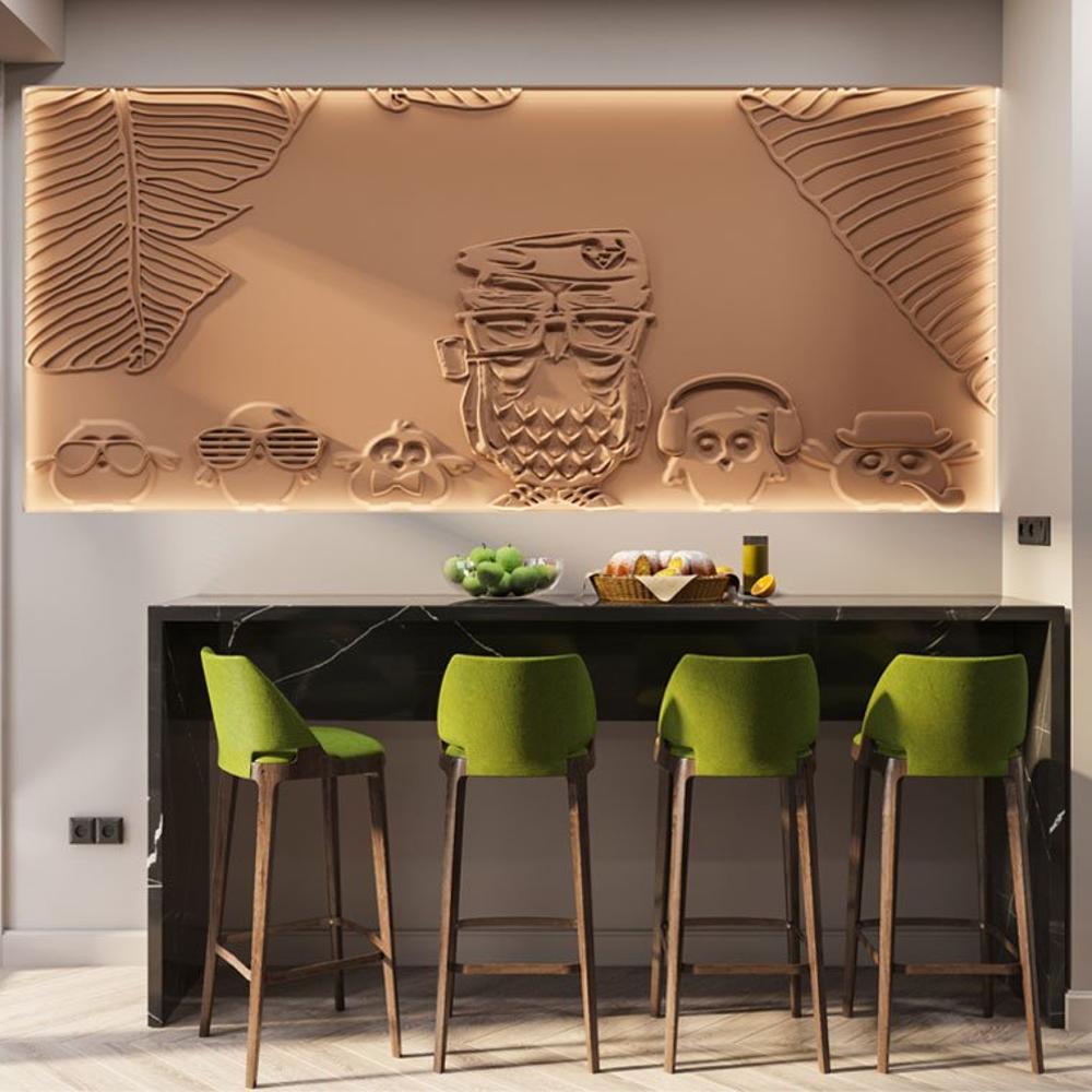 Барельеф OWLS