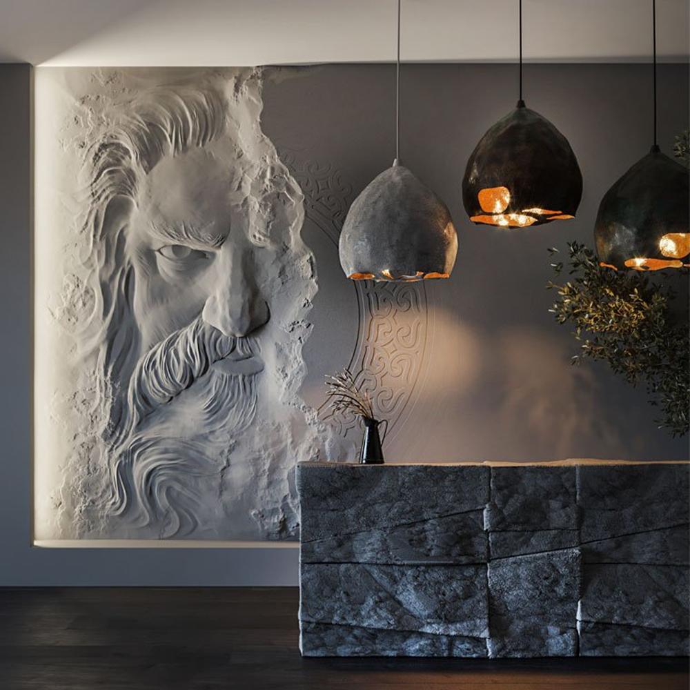 Барельеф STONEMAN