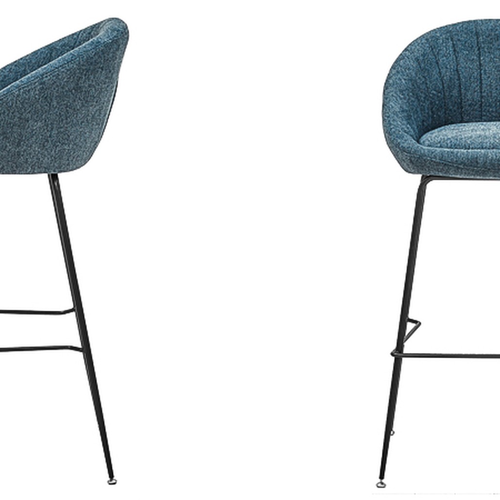 Барный стул Alberto Bar Stool Blue