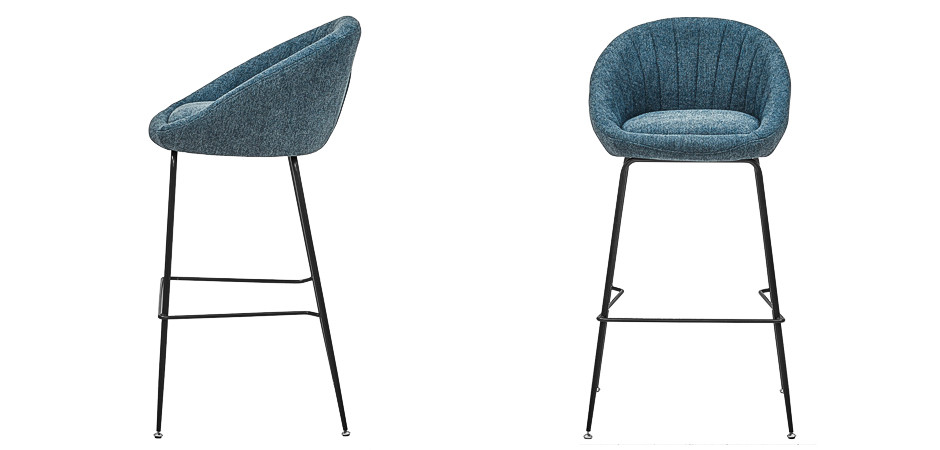 Барный стул Alberto Bar Stool Blue