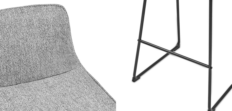 Барный стул Alonzo Bar Stool Gray