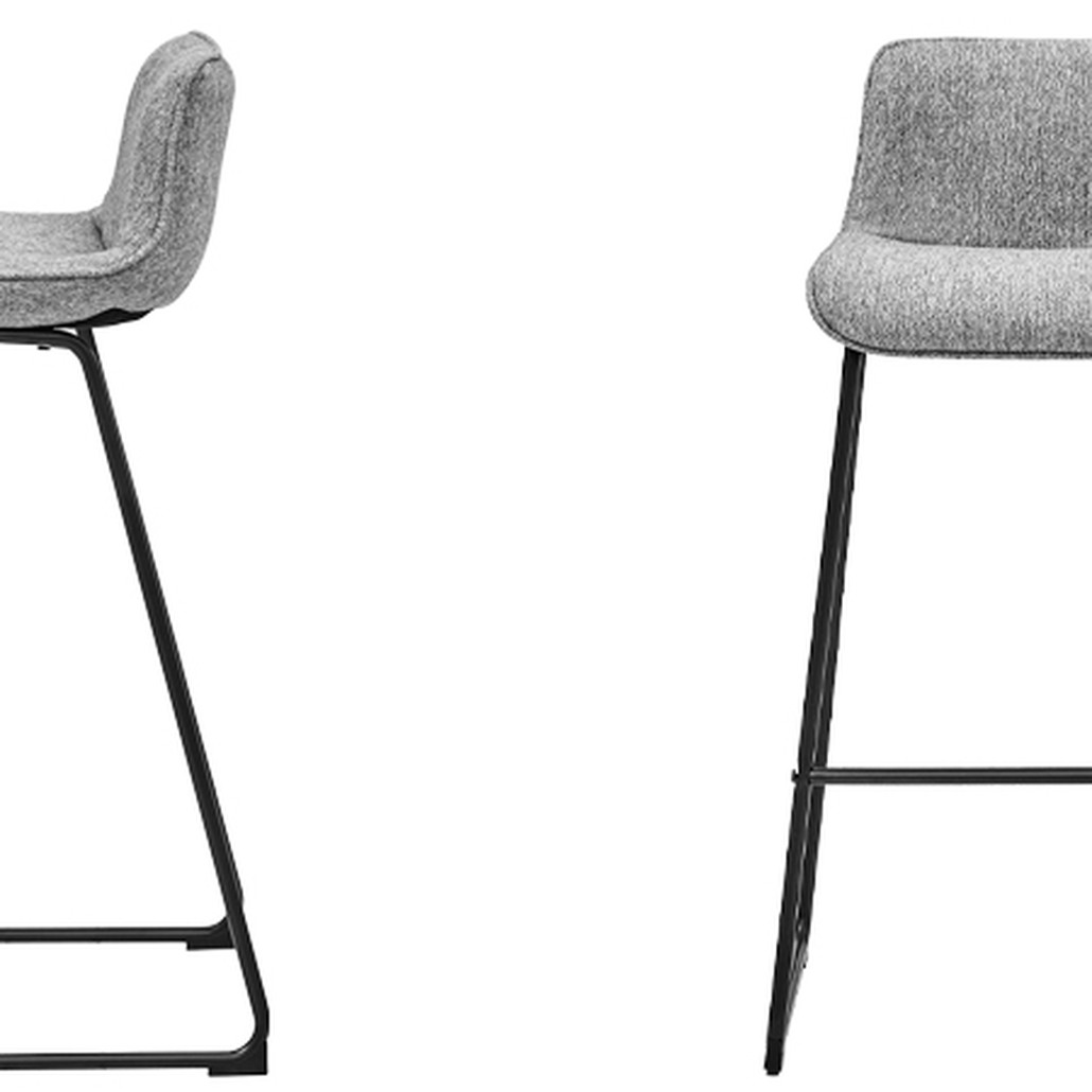 Барный стул Alonzo Bar Stool Gray
