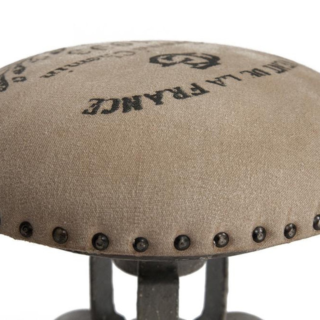 Барный стул Antique Metal Bar Stool