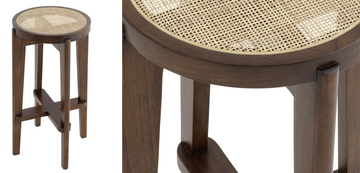 Барный стул Eichholtz Bar Stool Dareau brown