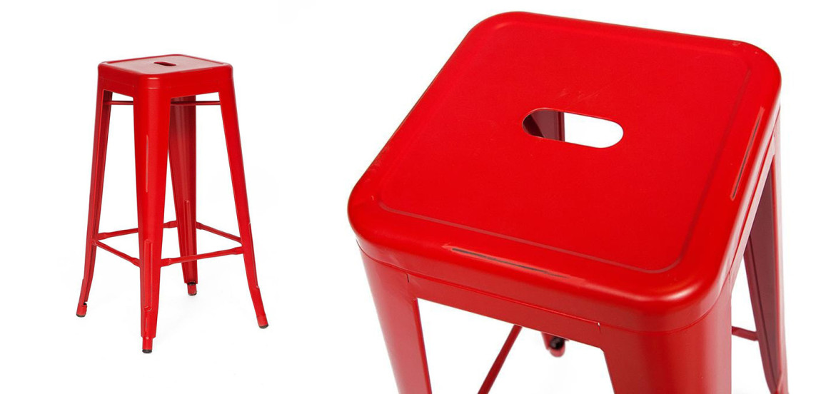 Барный стул Tolix red metal