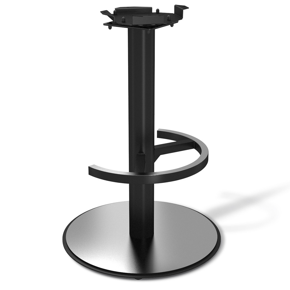 Барный стул вращающийся со спинкой Синий Велюр Vendramin Chair
