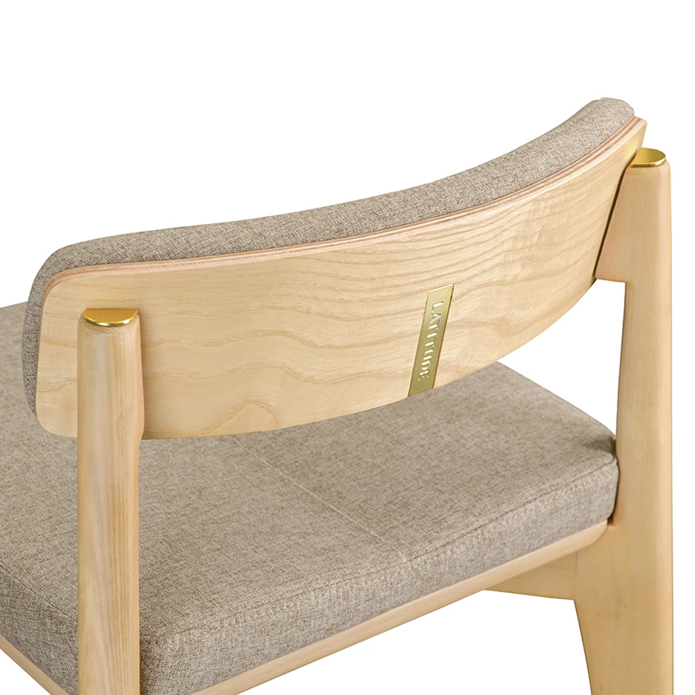 Барный стул из массива ясеня Elegant Ash Shape