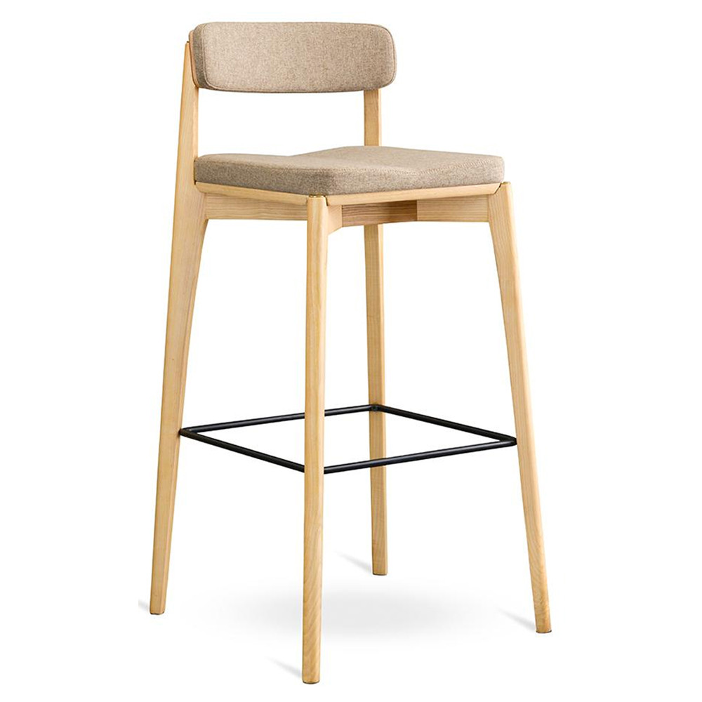 Барный стул из массива ясеня Elegant Ash Shape