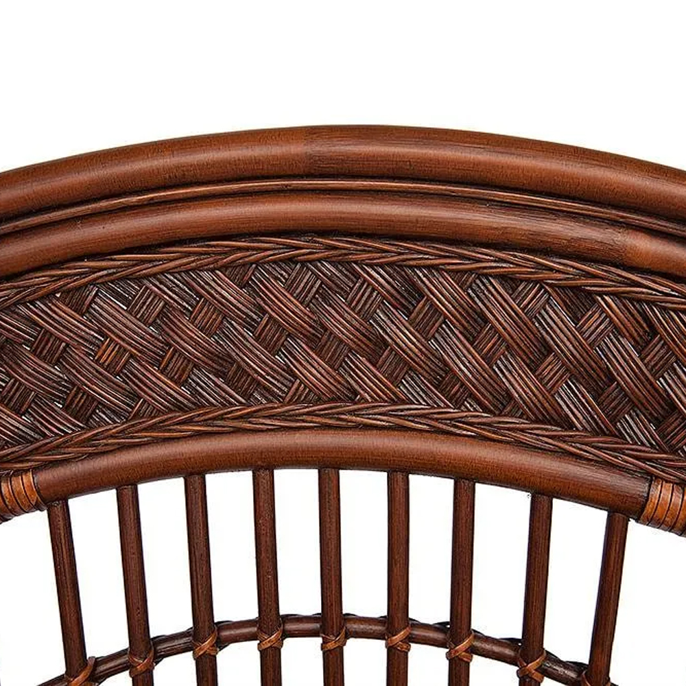 Барный стул из ротанга Eloise коричневый