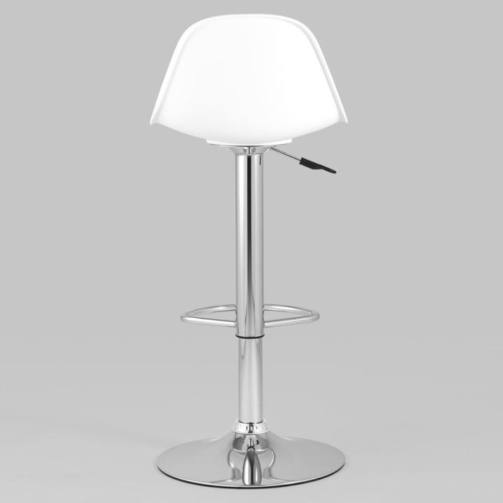 Барный стул с белым сиденьем Ellis